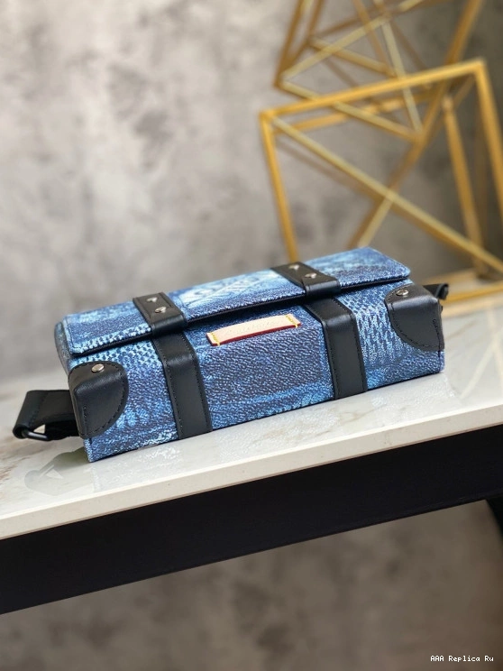 AAA Pruses Bags VUITTON SLINGBAG TRUNK LOUIS 0807